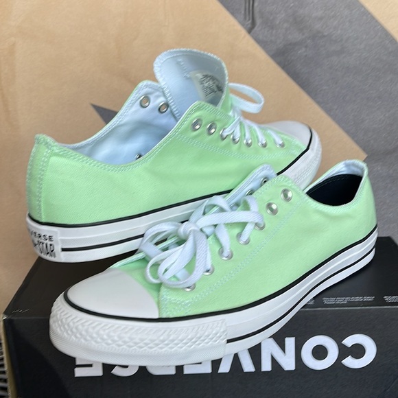 Converse CTAS OX VAPOR GREEN/WHITE/ MENS - Picture 9 of 16